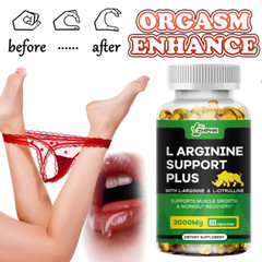 L-Arginine 120 Nitric Oxide,Testosterone Booster,Energy Support Capsules 3000 mg