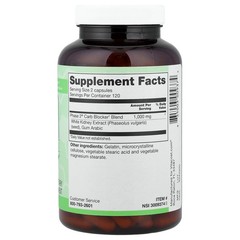 2 X Vitacost, Synergy�, Carb Blocker, 240 Capsules