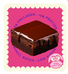Prime Bites Protein Brownie Glazed Chocolate Donut 12Ct 19g Protein