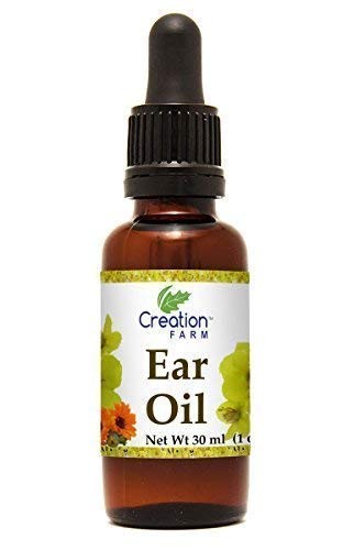 Creation Farm Ear Oil Drops with Mullein, Calendula, 1.01 Fl Oz (Pack of 1)