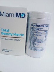 MiamiMD Total Beauty Matrix Dietary Supplement – 60 Capsules Exp:08/2027