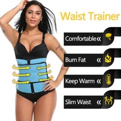 Women Waist Trainer Neoprene Belt Sauna Sweat Body Shaper Tummy Slimming Girdle