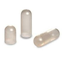 Empty Hard Vegetable Capsules Size 0 Clear/Clear x 10,000 (“Separated”)