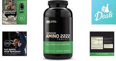 Maximize Muscle Growth with 320 Count Superior Amino 2222 Tablets – Unflavored