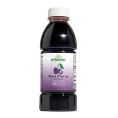 Dynamic Health 100% Pure Black Cherry Juice 16 Ounce (Pack of 1), No Color
