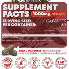 NEW Peak Revival-X Fadogia Agrestis 2000mg Per Serving Supplement.