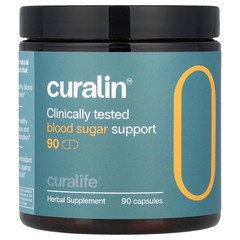 2 X CuraLife, Curalin� Blood Sugar Support, 90 Capsules