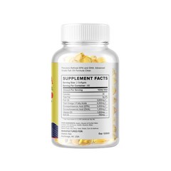 Omega 3 Fish Oil – 3600MG 360 Softgels (180 Serv) – 5x Strength USA Made