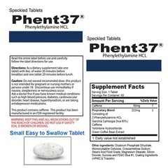 1 Bottle – Phent37 – Diet Pills Fat Burner, Weight Loss Formula