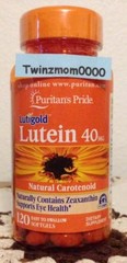 Lutein 40mg w/1600mcg Zeaxanthin 120 Softgels Supports Eye Health
