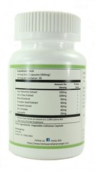 INFLAMMATION PROSTATE CONTROL,120 Capsules, Biomedical Formula Virility, Libido.