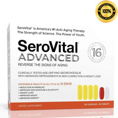 Advanced Dietary Suppliment SeroVital advance 120 Capsules