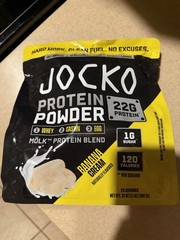 Jocko Mölk Whey Protein Powder Banana Cream, 2 LBS