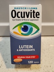 Bausch & Lomb Ocuvite Lutein & Antioxidants, 120tabs Exp 07/2026+