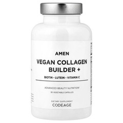 2 X Codeage, Amen, Vegan Collagen Builder+, 30 Vegetable Capsules