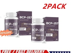.2X Collagen Peptide Formula 157ct Capsules Promotes Muscle Purity~ High Growth