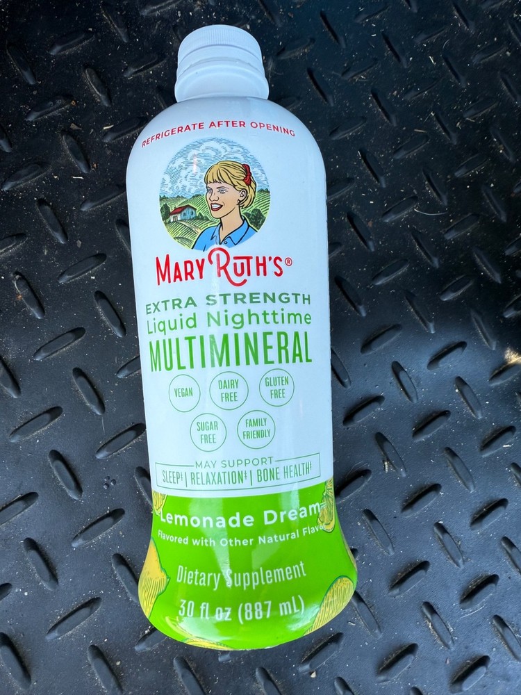 New Mary Ruth’s X-strength Liquid Nighttime Multimineral Lemonade Dream 32oz