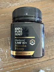 100% Manuka Honey, UMF™ 10+ from New Zealand MGO 263+, 8.8 oz (250 g) Sealed