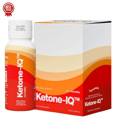 Ketone-IQ Exogenous Ketone Energy Shots – No Caffeine – 6 Pack | Mental Focus