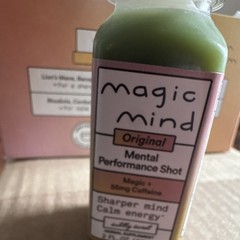 Magic Mind Original Mental Performance Shot, 55mg Caffeine, 120 SHOTS, 2 fl oz