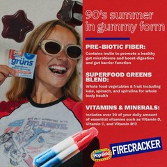 Grüns Limited Time Flavor Firecracker Sugar-Free Adult Greens – 240g/12 Servings