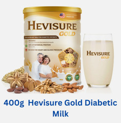 8 Tin Hevisure Gold Diabetic Milk Stabilize Blood Sugar Plant-Based 400g DHL