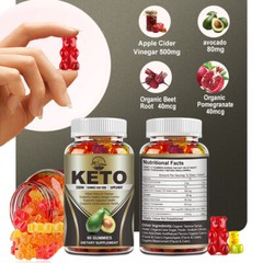 Keto Acv Gummies Fat and Carb Blocker Weight Loss Slimming Appetite Suppressant