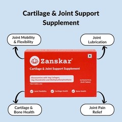 3 Pack Z.anskar Joint Support Supplement 60 Tablets