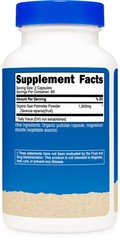 Nutricost Made with Organic Saw Palmetto 1000mg Per Serving, 60 Servs, 120 Caps