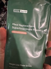 6 Biome Secret Meal Replacement Superfood Shake Powder metabolism bloating relie