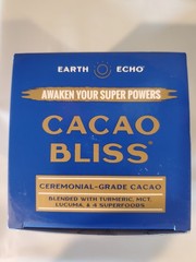 Cacao Bliss Organic Raw Powder 15 Packets