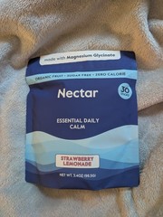 Nectar Magnesium Drink Mix Powder Strawberry Lemonade 30 Days Worth 30 Servings