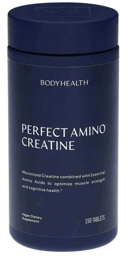 BodyHealth Perfect Amino Creatine – 150 Tablets – Essential Aminos + FRESH