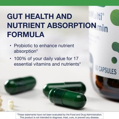 Metagenics UltraFlora Probiotic + Multivitamin – All-in-One Daily Gut Health…