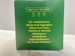 Gruns Adults Super Greens Gummies Multivitamin Superfood Gummy Bears 35Packs NEW