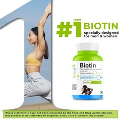 3 Pack Hale.up Biotin 60 Veg Capsules Hair Skin Support