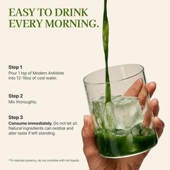 Modern Antidote Detox Drink Mix 28 Servings NAC DIM Sulforaphane