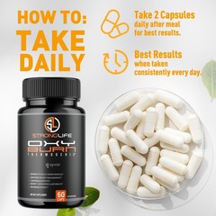 (2 Pack) Oxy Burn Advanced Energy & Fitness Formula Vitamin OxyBurn 120 Capsules