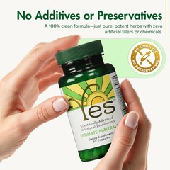 YES Chelated Magnesium & Zinc Multimineral Supplement – 60 Count (Pack of 1)