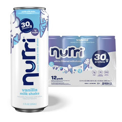 Nurri 30g Protein Vanilla Milk Shake 11 fl. oz., 12 pk.