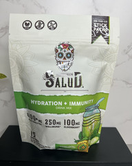 Salud Hydration+Immunity Electrolyte Drink Mix Pepino Limon 15 Exp 06/28