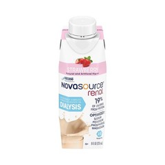 Case of 24 8oz cartons. NesNovasource Renal Nutritionally Strawberry,