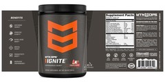 Ignite Energy Drink Powder, Gluten Free Nootropic Supplement Drink Mix, L Arg…