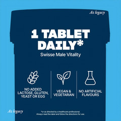 BUY 1 FREE 1 Swisse Ultiboost Men’s Vitality Maca + Oyster + Kangaroo 120Tablets