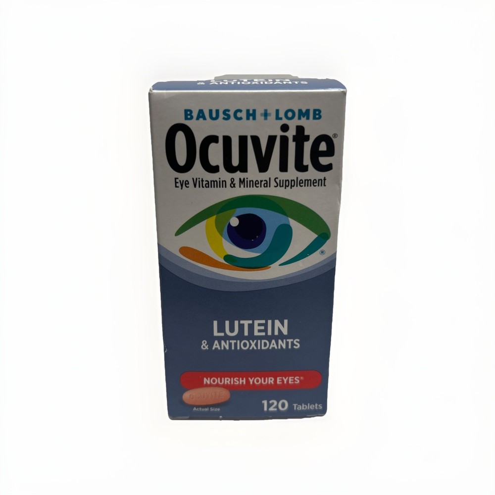 Bausch & Lomb Ocuvite Lutein & Antioxidants, 120tabs Exp 6/2026+