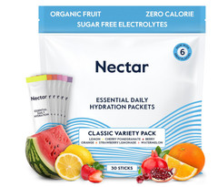 Nectar Hydration Packets – Electrolytes Powder Packets – No Sugar or Calories..