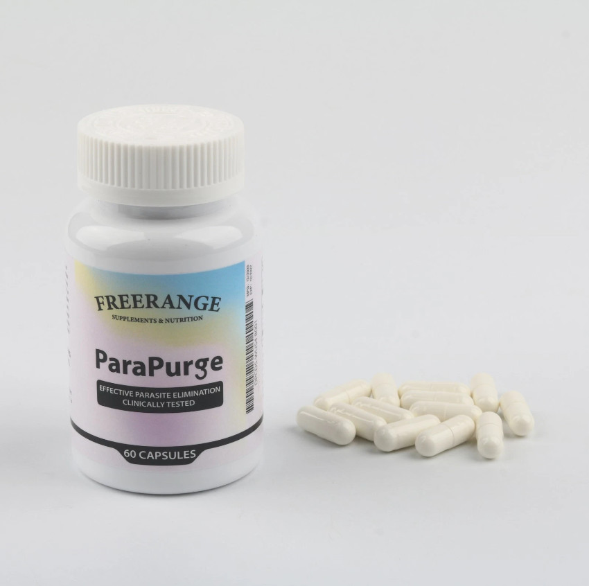 FreeRange ParaPurge Advanced Parasite Cleanser 60 Capsules Para Purge Free