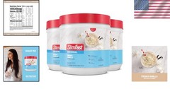 Gluten-Free French Vanilla Shake Mix – 10g Protein, 42 Servings Total, Pack of 3