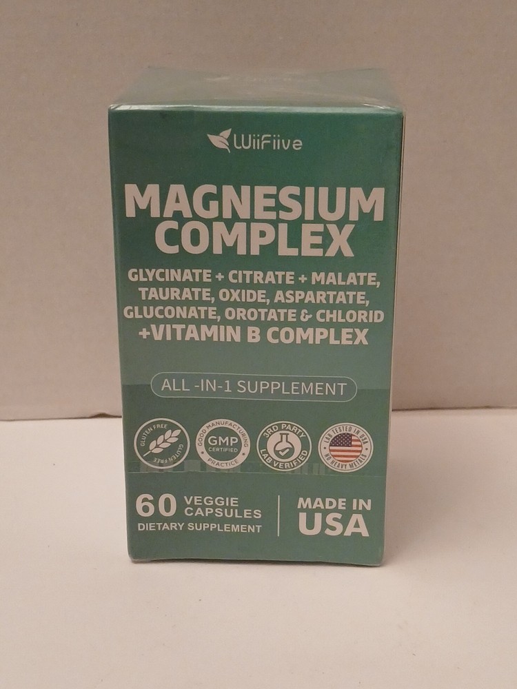 Magnesium Complex All In One 60 Veggie Capsules