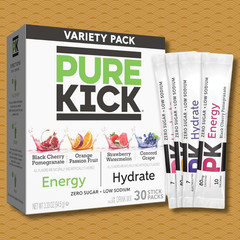 Energy & Hydration Electrolyte Powdered Drink Mix Variety Pack, 30 Ct